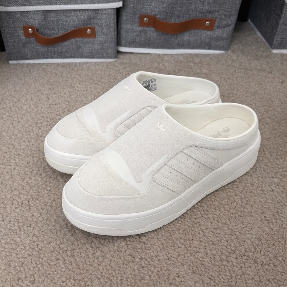 Adidas Women's platform slip on mule sneakers